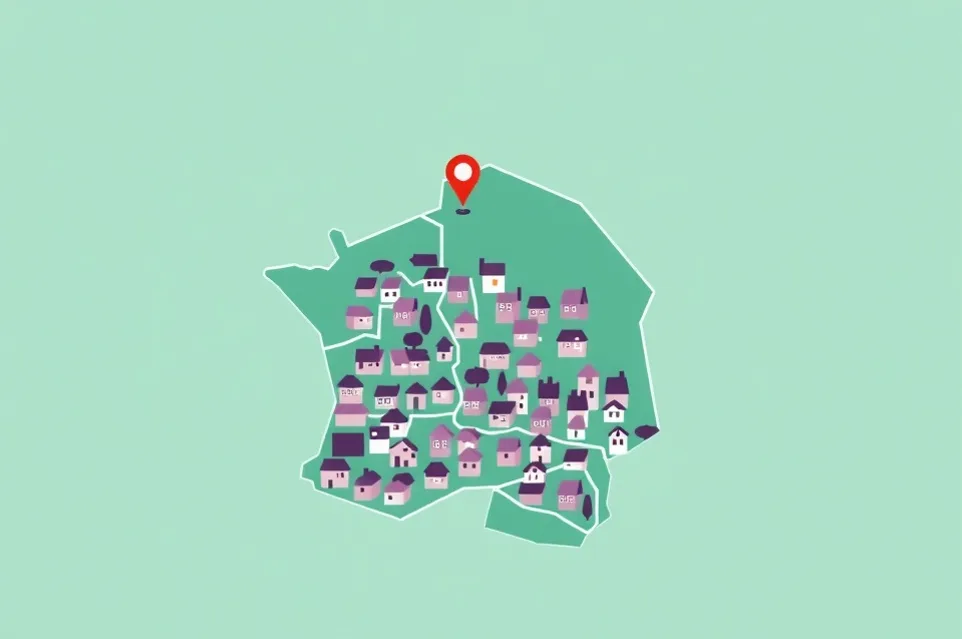 Carte du secteur d'intervention autour de Villefranche-de-Rouergue (12200)